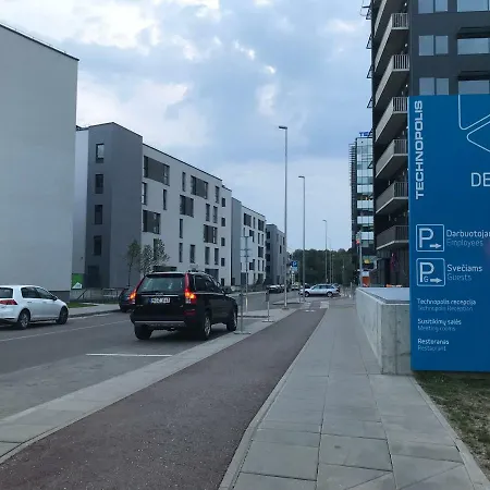 1-комная студия площадью 32 кв.м. в Ozas Park Vilnius